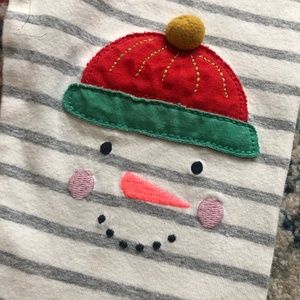 Mini Boden Snowman Leggings